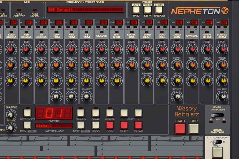 D16 Nepheton émulation 808